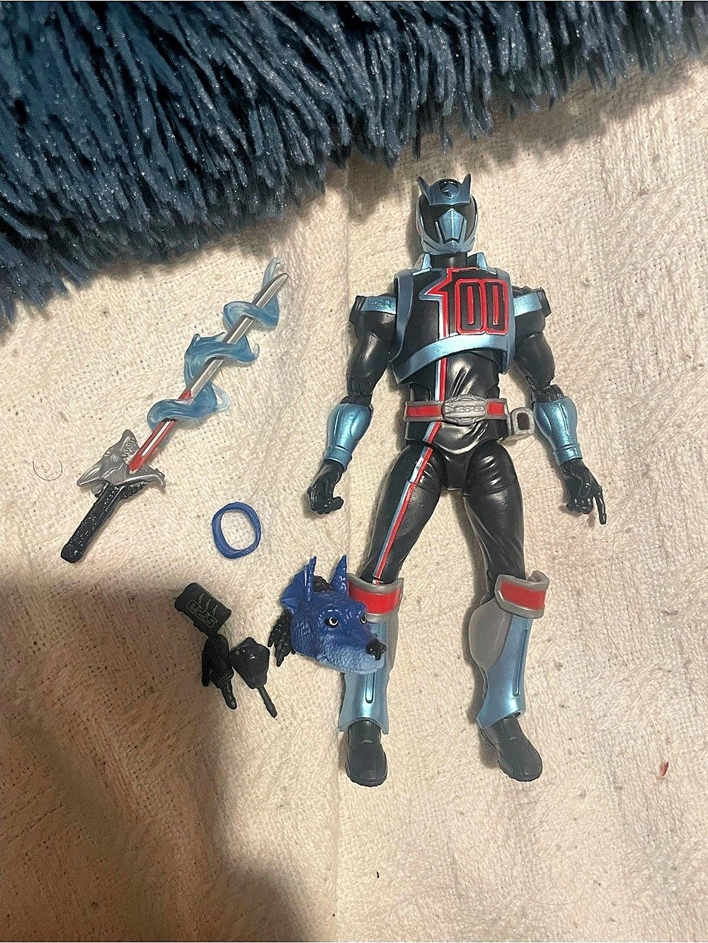 Hasbro Power Rangers Lightning Collection S.P.D. Shadow Ranger Action Figure
